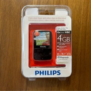 Phillips Gogear 4GB MP3 Player New